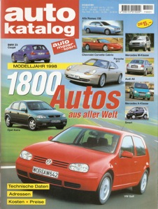 Auto Katalog 1998