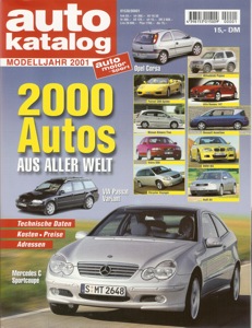Auto Katalog 2001